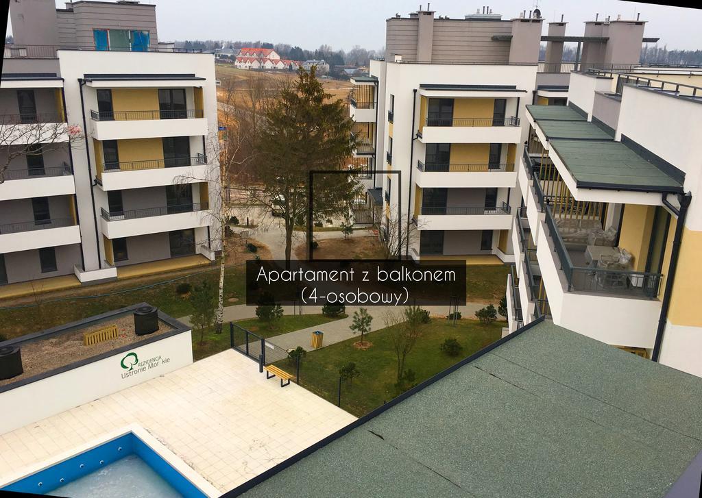 Apartamenty Perly Baltyku 尤斯托尼莫斯基 外观 照片